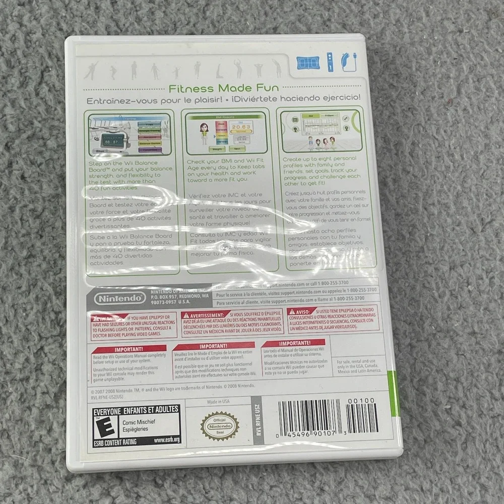 Wii Fit Nintendo Jillian Michaels Fitness Ultimatum LOT of 2